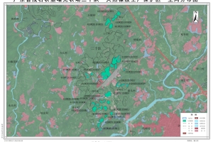 广东省茂名农垦曙光农场二十队空间分布图