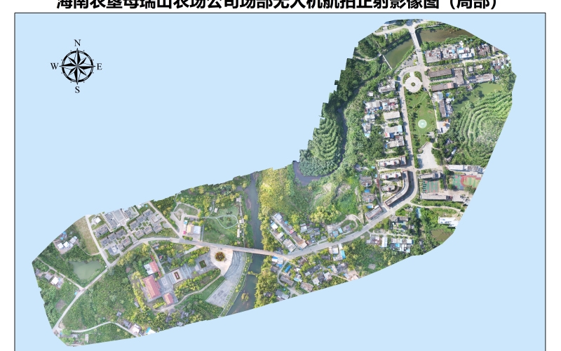 航拍正射影像图